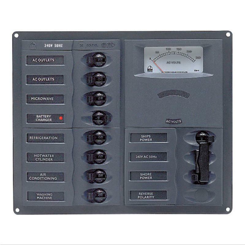 BEP 'Contour AC' Circuit Breaker Control Panels - 8+ Mains Circuit for Electrical Safety & Power Distribution | Ideal for Commercial Buildings & Industrial Facilities