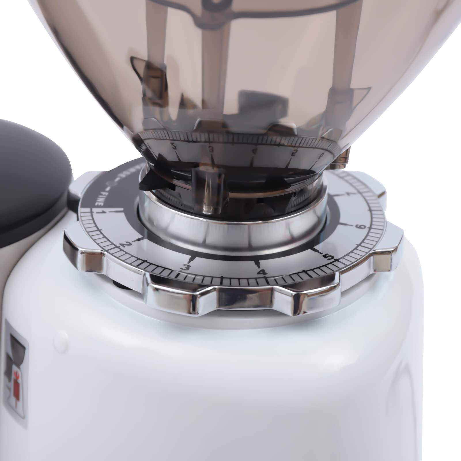 DYRABREST Commercial Electric Coffee Grinder 110V - Adjustable Burr Grinder for Espresso, French Press & Drip Coffee - Perfect for Home, Cafe & Office Use