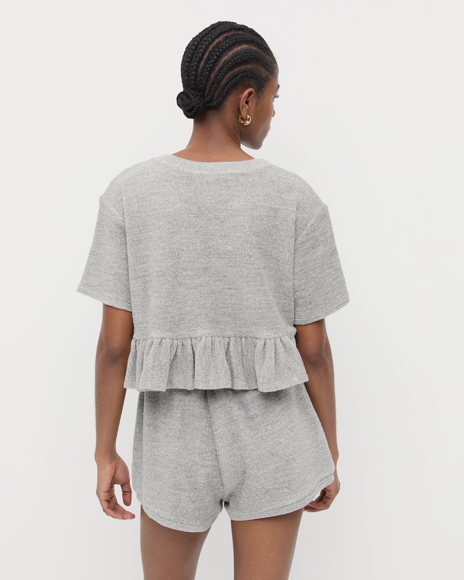 Logan Grey Top for Women - Stylish Casual Blouse for Everyday Wear | Perfect for Office, Outings & Date Nights