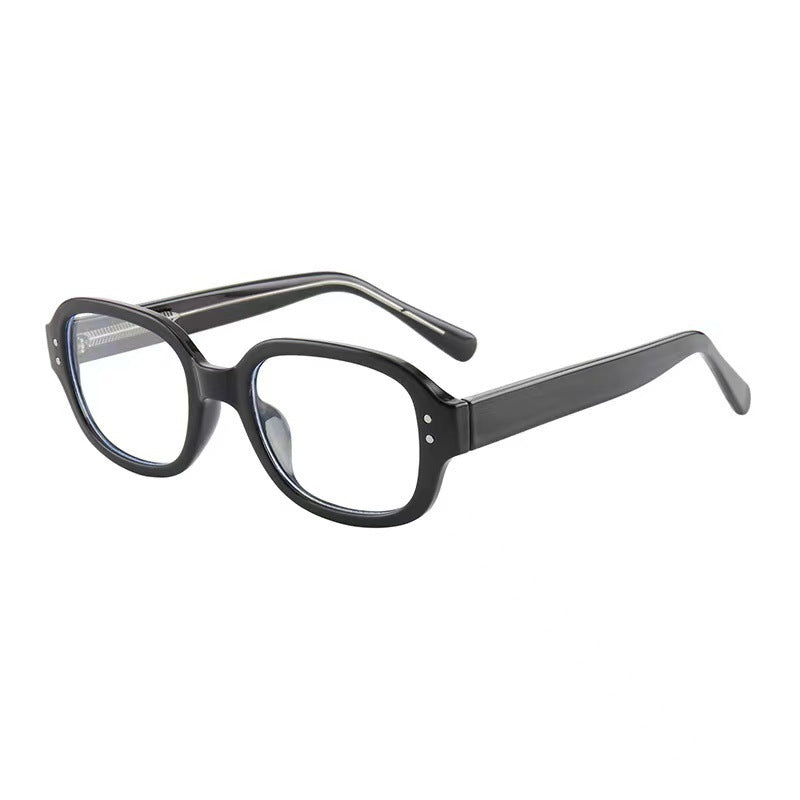 Vintage Square Glasses for Women & Men - Retro Fashion Eyewear with UV Protection - Perfect for Reading, Driving, and Style Enhancement