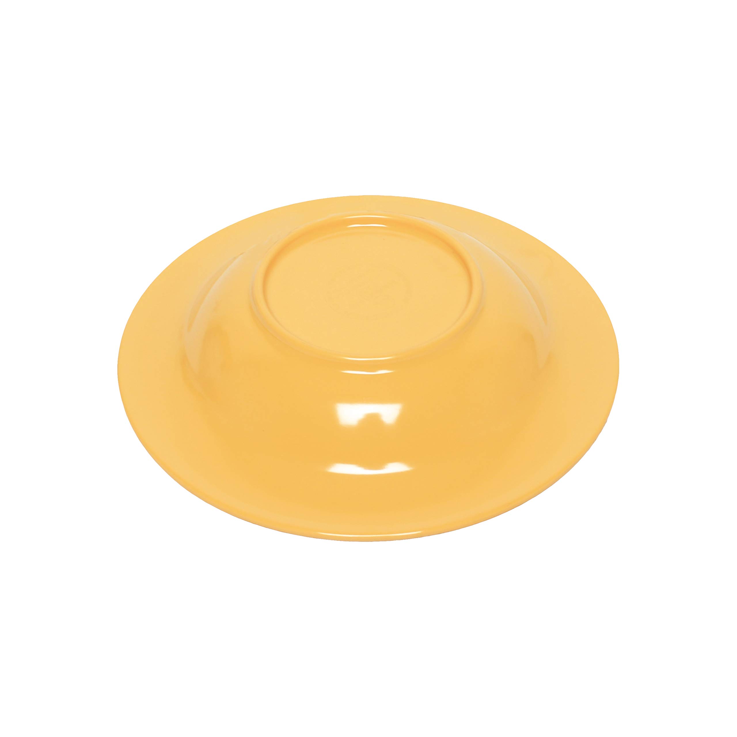 Thunder Group Yellow Melamine Salad Bowl Set - 8 oz, 7 3/4