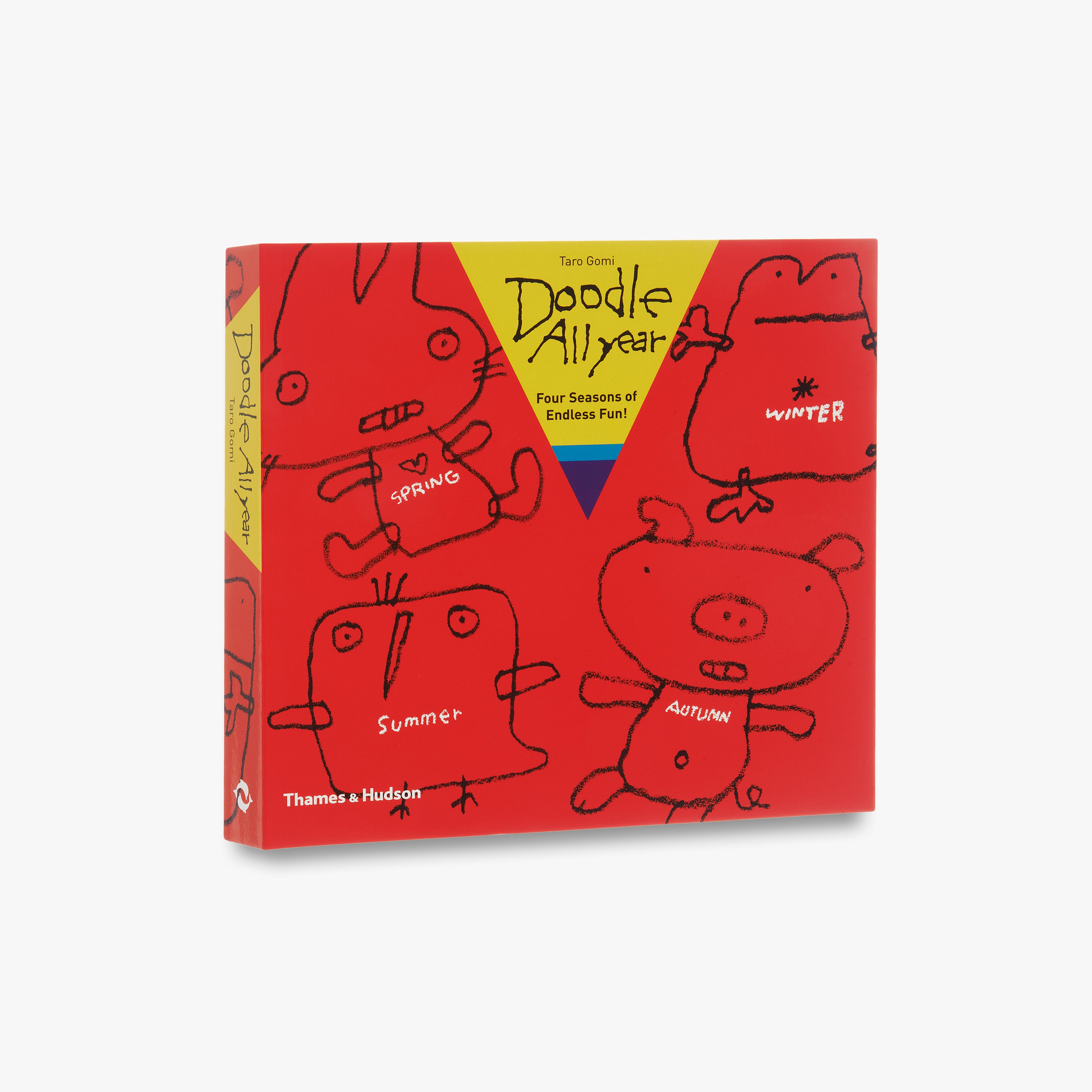 Doodle All Year - Creative Drawing & Coloring Book for Kids & Adults | Perfect for Art Therapy, Classroom Activities & Holiday Gifts