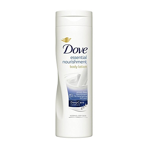Dove Essential Nourishment Body Lotion for Dry Skin, 100ml - Hydrating Moisturizer for Daily Use, Travel Size, Smooth & Soft Skin Care