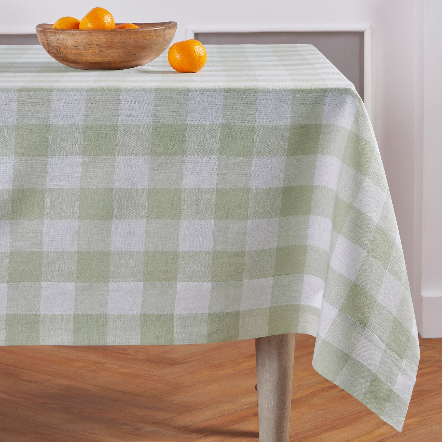 Buffalo Check Tablecloth - Red and Black Plaid Cotton Table Cover for Kitchen, Dining Room, and Picnic - Perfect for Holiday Decor and Outdoor Gatherings