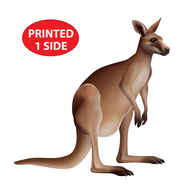 12 Pack Beistle Jointed Kangaroo Wall Decorations - Hanging Party Decor for Australian Theme Events, Kids Room & Nursery Decorations