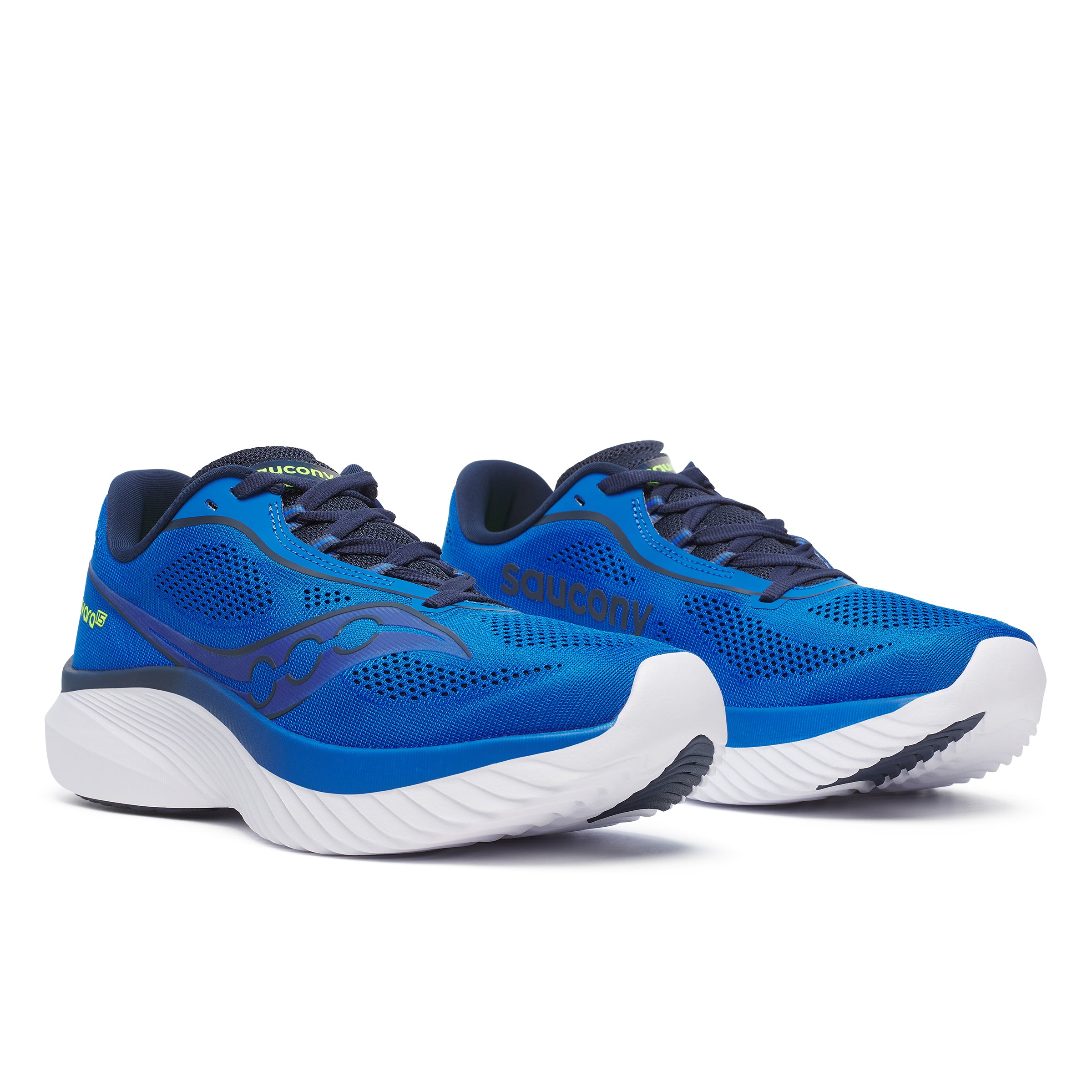 Men's Kinvara 15 Running Shoes - Lightweight & Responsive (Skydiver/Navy) - Perfect for Road Running, Training & Gym Workouts