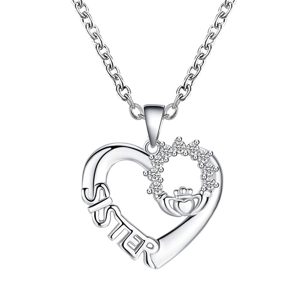 Silver Choker Necklace for Women & Girls - Perfect Christmas & Birthday Gift for Sister from Brother or Sister | Elegant Jewelry for Big & Little Sister | Ideal for Holidays, Parties & Special Occasions