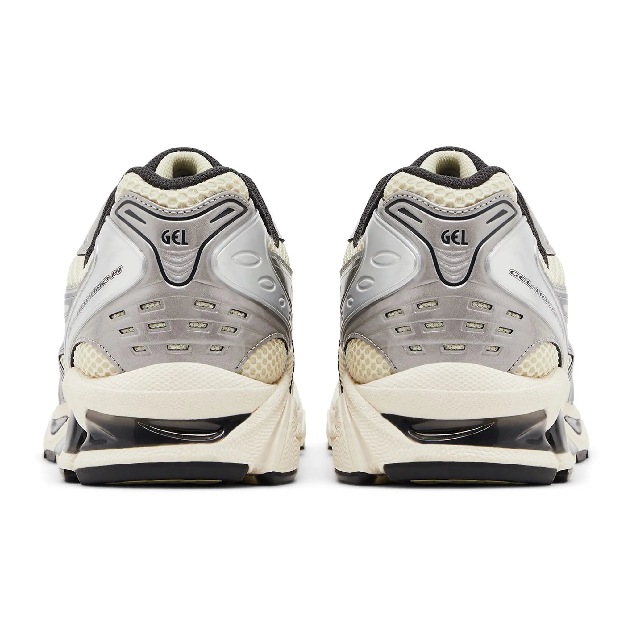 ASICS Gel Kayano 14 Running Shoes for Men & Women - Oyster White/Steeple Grey - Cushioned Support for Long Distance Running, Gym Workouts & Daily Wear