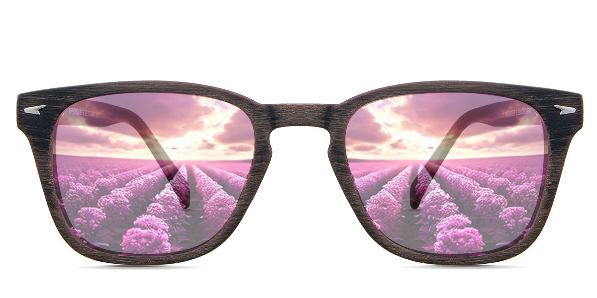 Senecio Men's Prescription Tinted Glasses - Stylish & UV Protection for Driving, Reading & Outdoor Activities