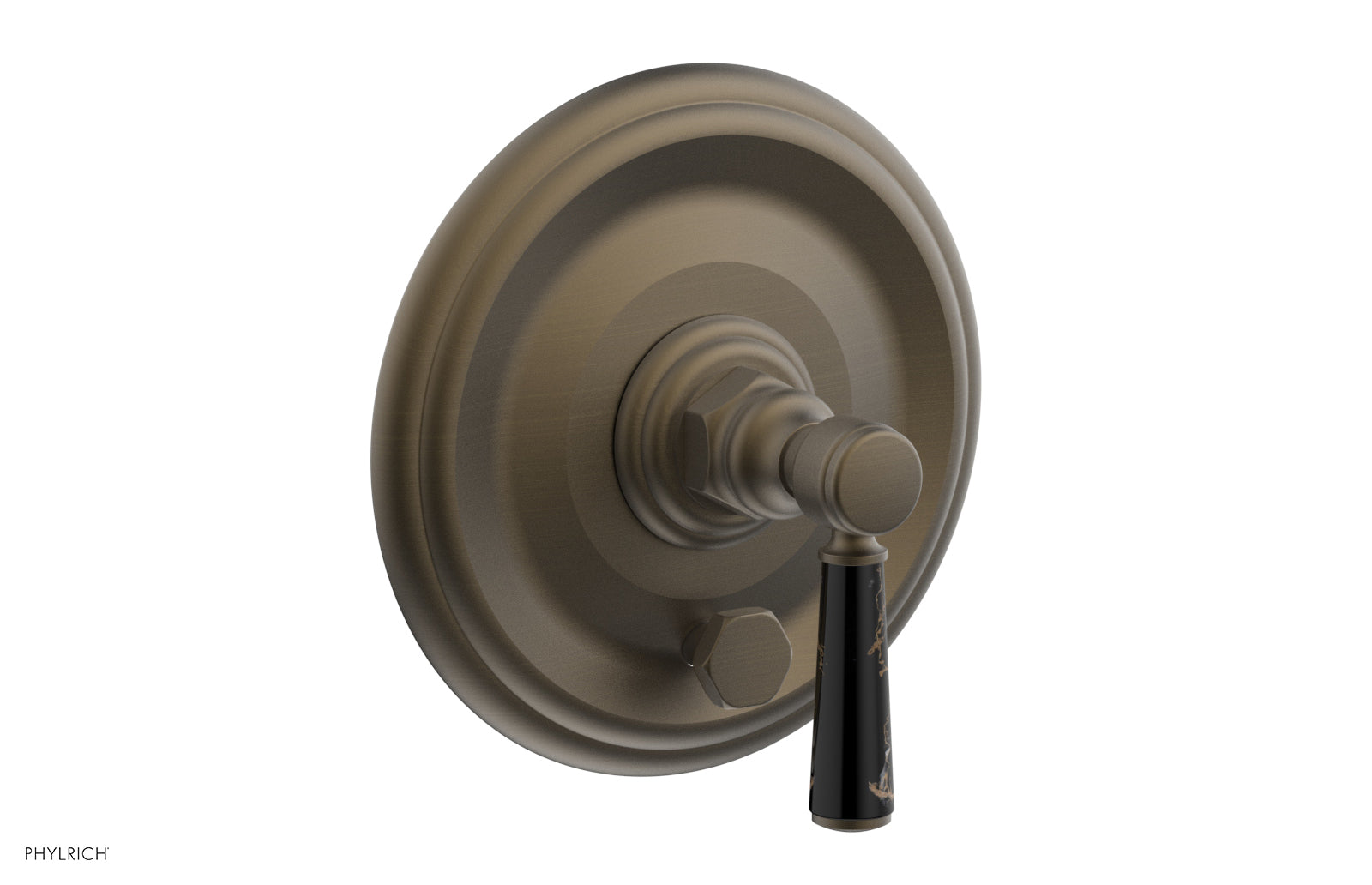 HEX TRADITIONAL Pressure Balance Shower Valve Trim Set with Diverter and Handle - 4 164 - Perfect for Bathroom Renovation and Modern Home Upgrade