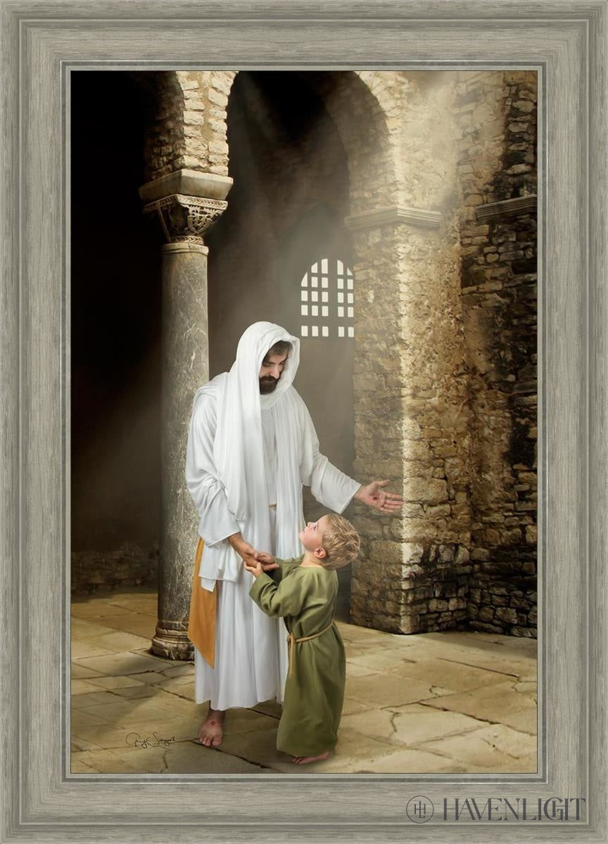 Feeling My Savior's Love - Inspirational Christian Wall Art Decor for Home, Church & Office - Perfect for Religious Gifts & Spiritual Encouragement