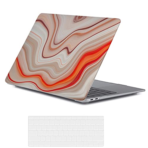 Beige and Orange