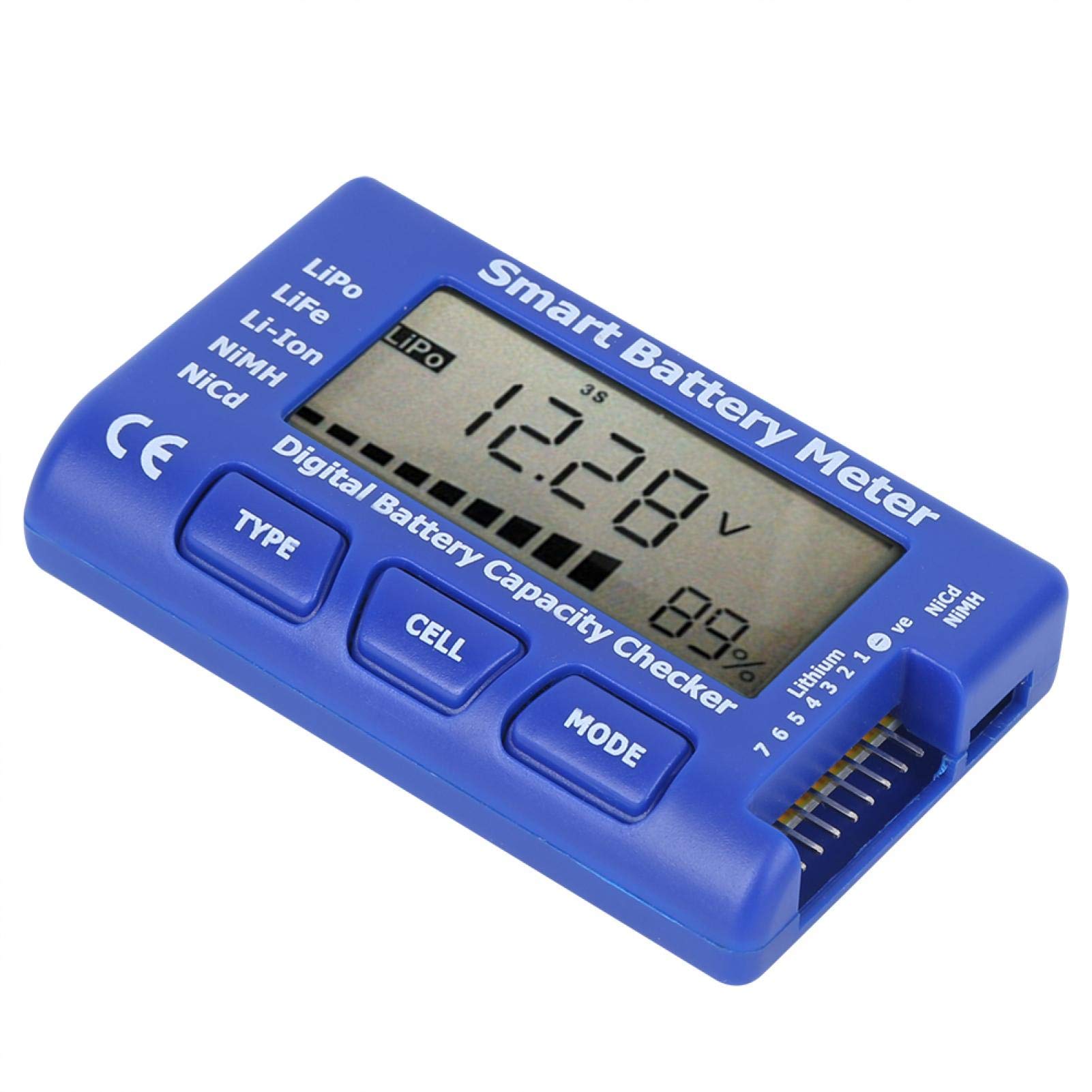 Digital Battery Meter - Intelligent Battery Tester for Smartphones, Tablets & Electronics - Perfect for Device Repair & Battery Health Monitoring