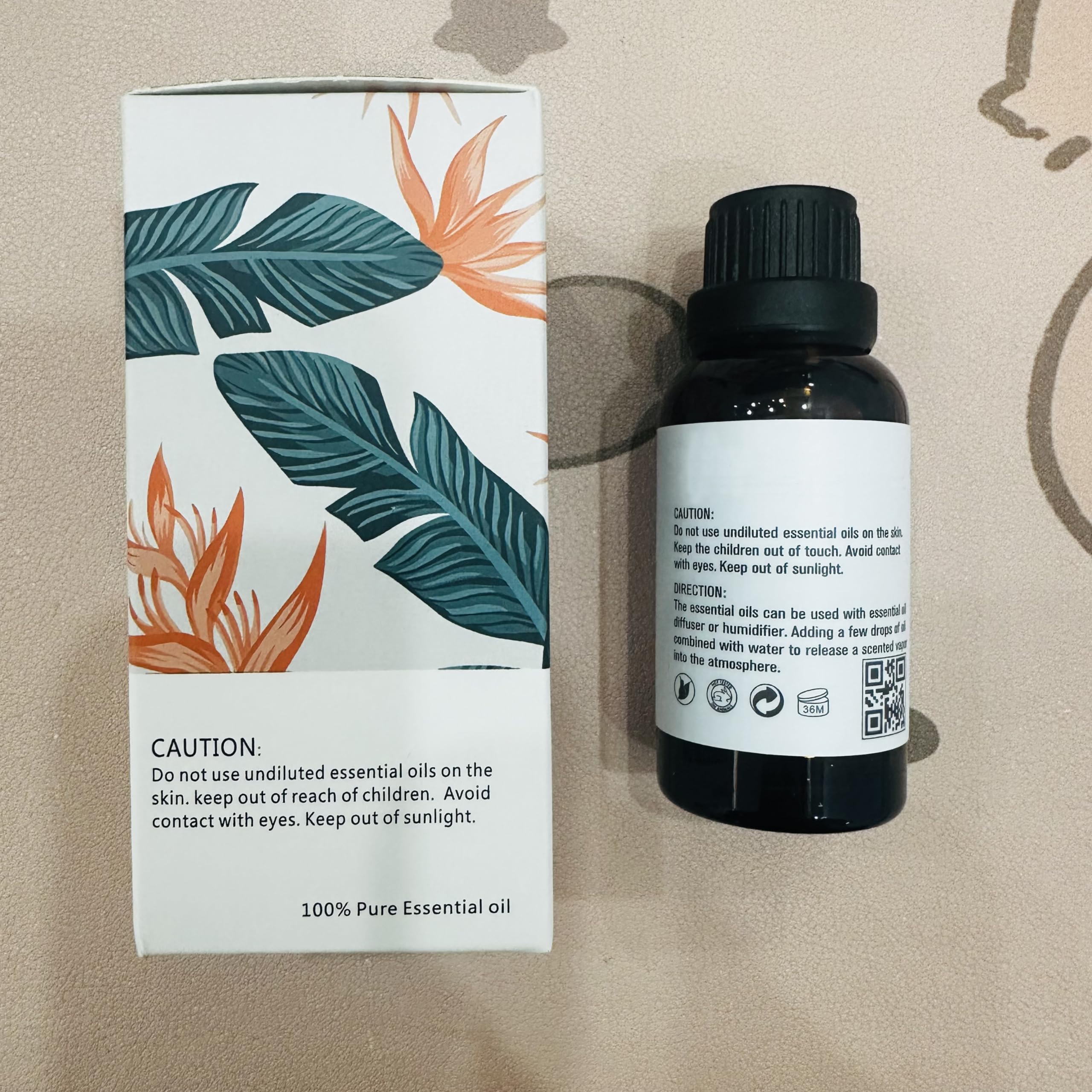 100% Pure Natural Organic Lemon Essential Oil (30ML) - Aromatherapy for Diffuser, Massage & Yoga | Perfect for Stress Relief, Home Scenting & Relaxation