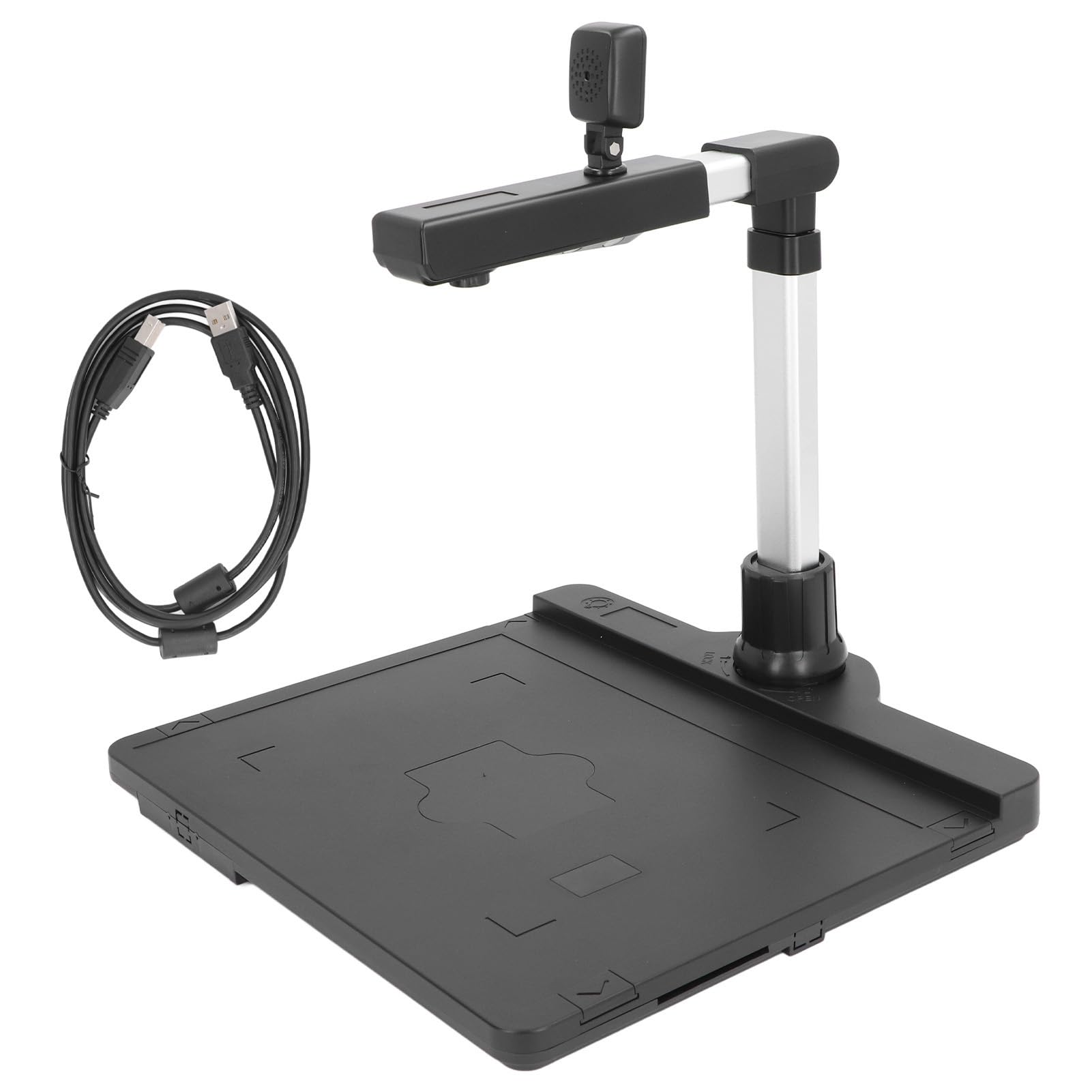 High-Speed 10MP Book Scanner Camera - Auto Document Recognition for A3/A4, Portable 5V Scanner for Office, Library & Home Use