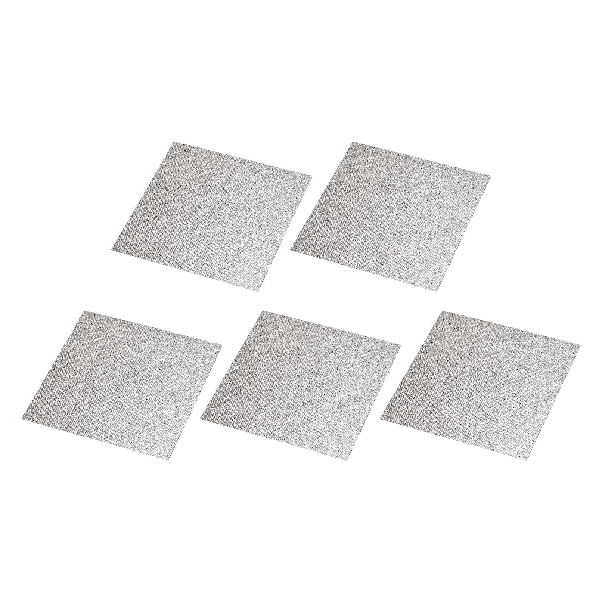 uxcell Microwave Oven Waveguide Cover Mica Plate Sheet - 4.7 x 6 Inch Insulation Rectangle Board Repair Kit (5pcs) - Replacement Part for Microwave Repair & Maintenance | Perfect for Home Kitchen Appliances