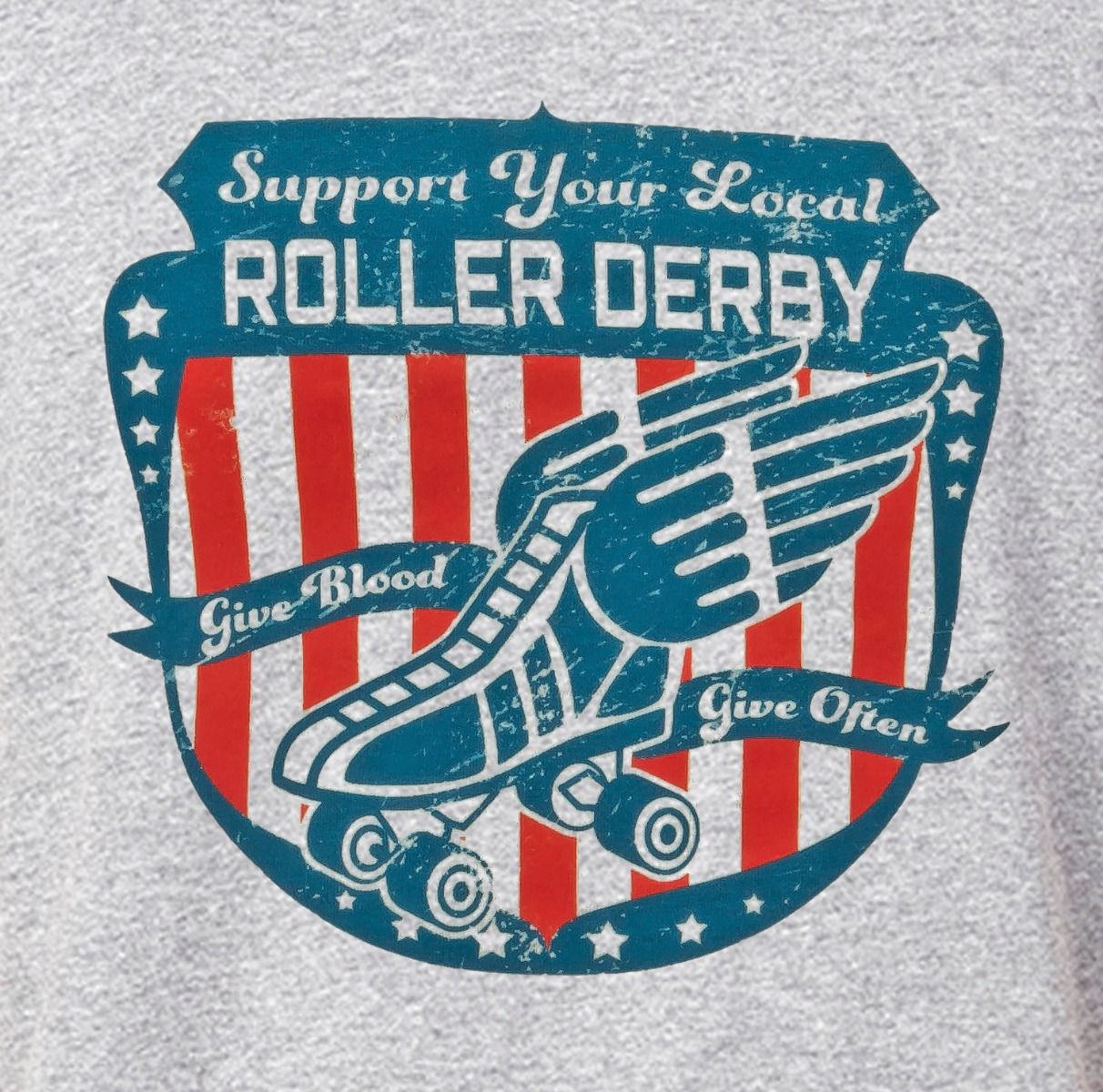 Roller Derby Classic T-Shirt for Men & Women | Vintage Style Cotton Tee | Perfect for Skating, Concerts & Casual Wear