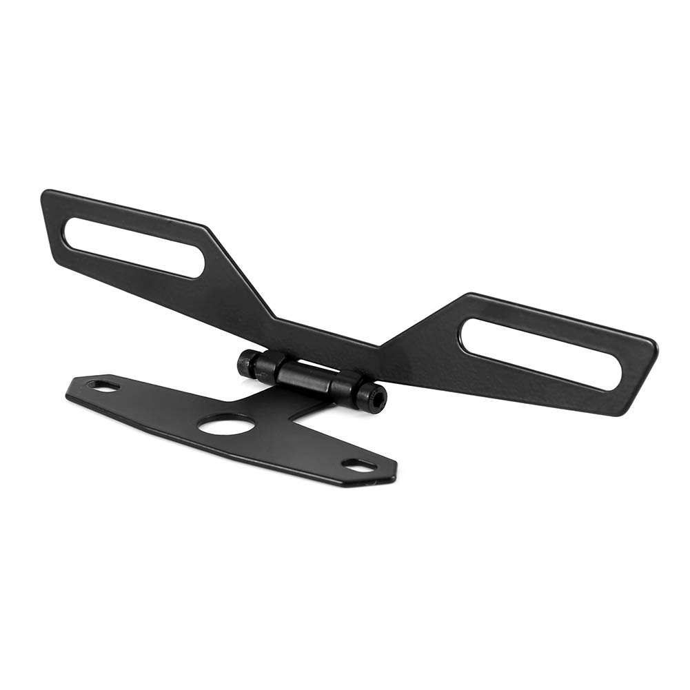 Motorcycle License Plate Bracket & Tail Light Holder for ATV - Off-Road Riding