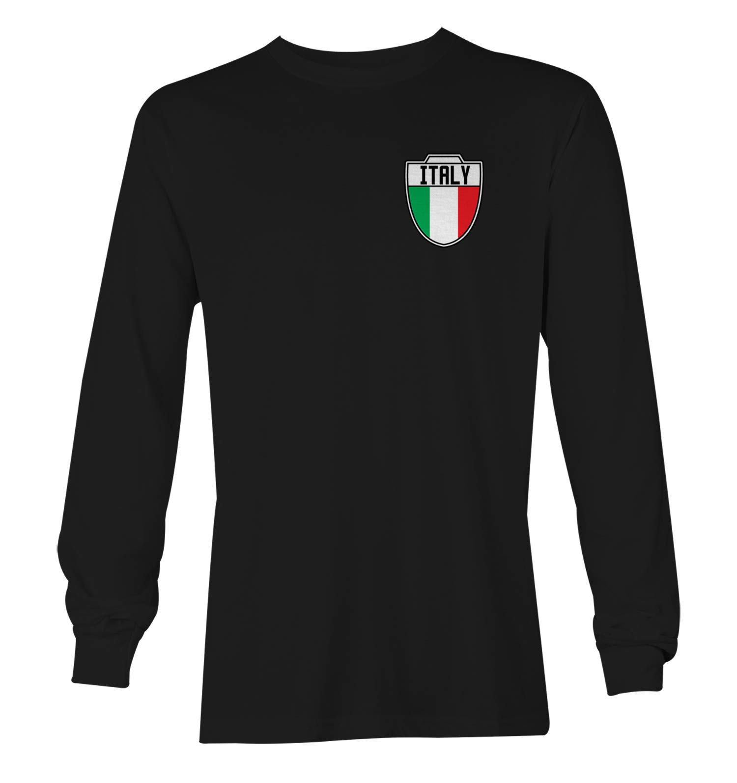 Italy National Team Soccer Jersey - Forza Italia Official Football Shirt for Men & Women (Black, Large) | Perfect for Match Days, Fan Events & Casual Wear