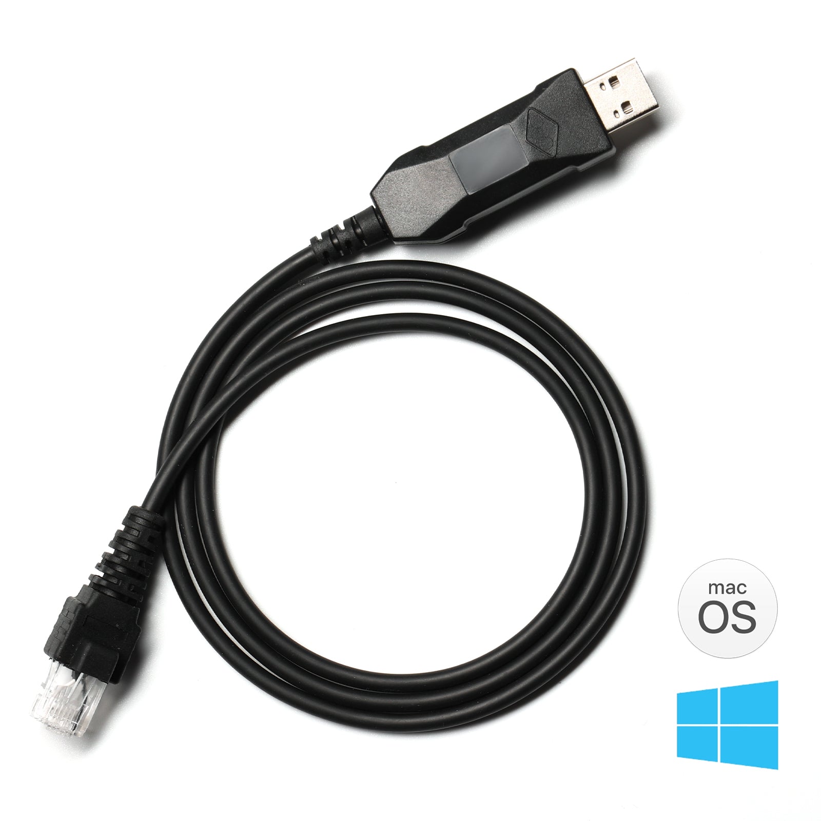 Radioddity PC005 Programming Cable for DB50, VB70 B, DB20 G, AT 588, AT 5888UV & AT 778UV Radios - USB Firmware Update & Channel Programming Tool for Ham Radio Enthusiasts