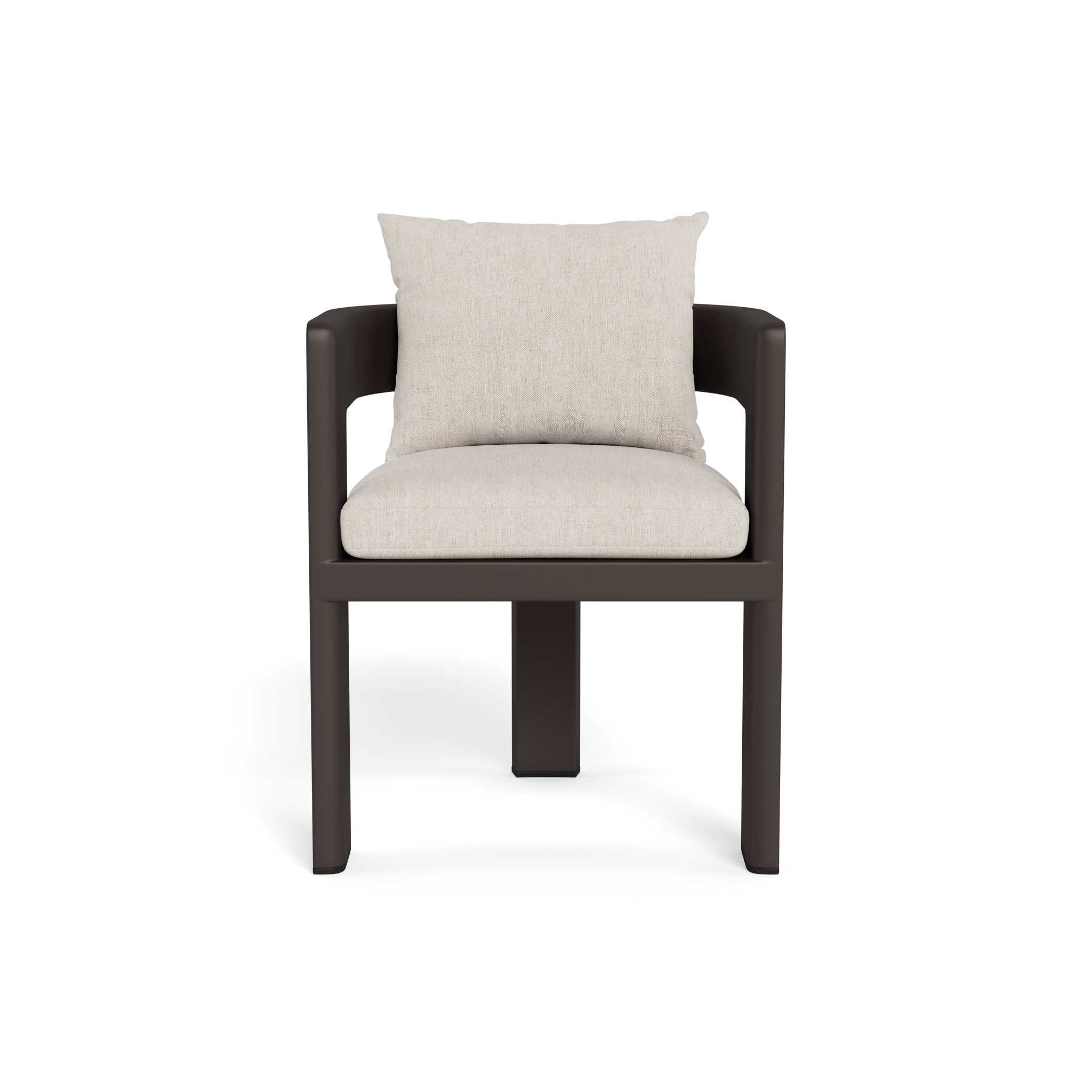 Victoria Aluminum Dining Chair - Modern Outdoor Patio Furniture for Garden, Poolside & Restaurant Use
