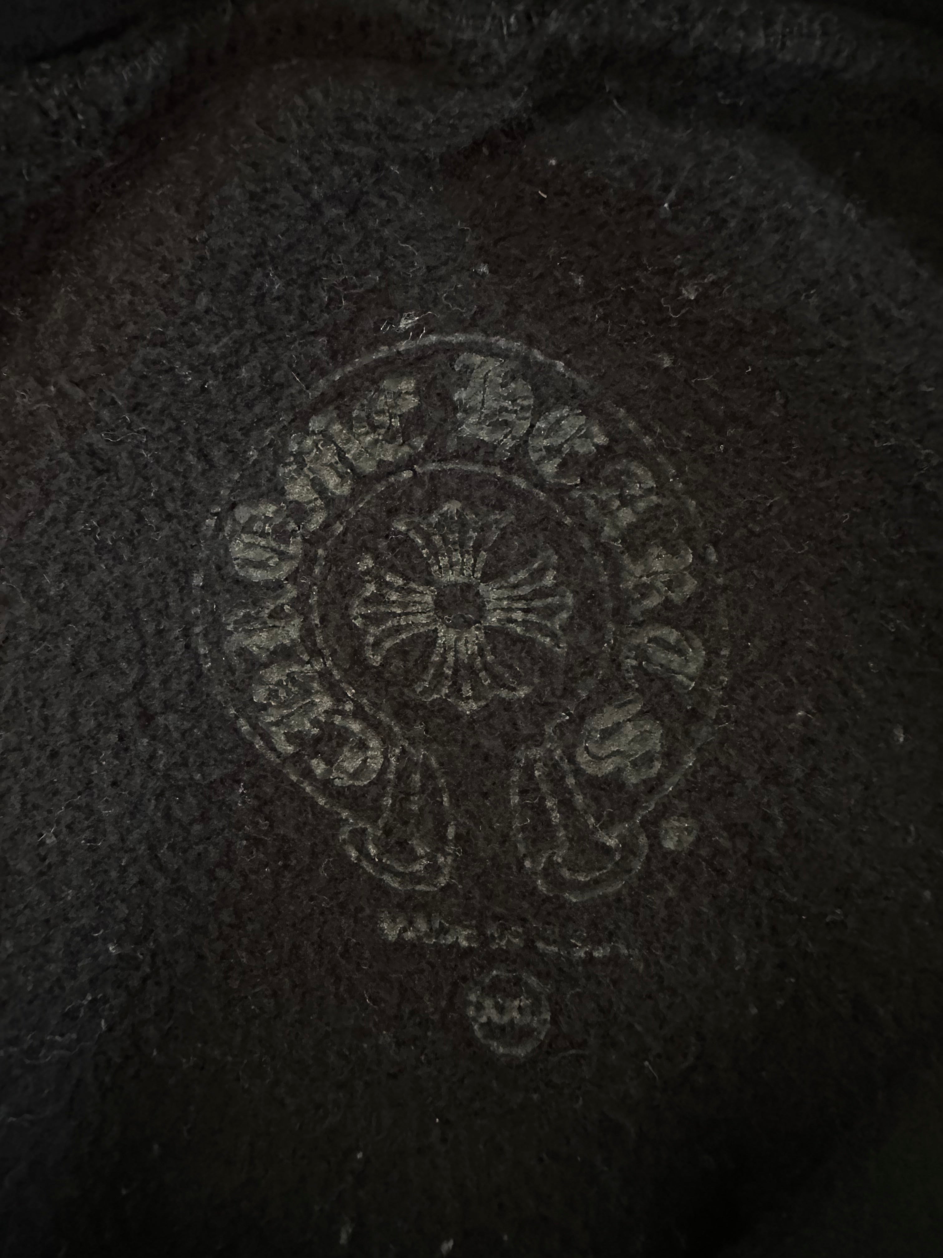 Chrome Hearts Black & White Horseshoe Logo Hoodie - Stylish Streetwear for Men & Women | Perfect for Casual Outfits, Concerts, and Urban Fashion