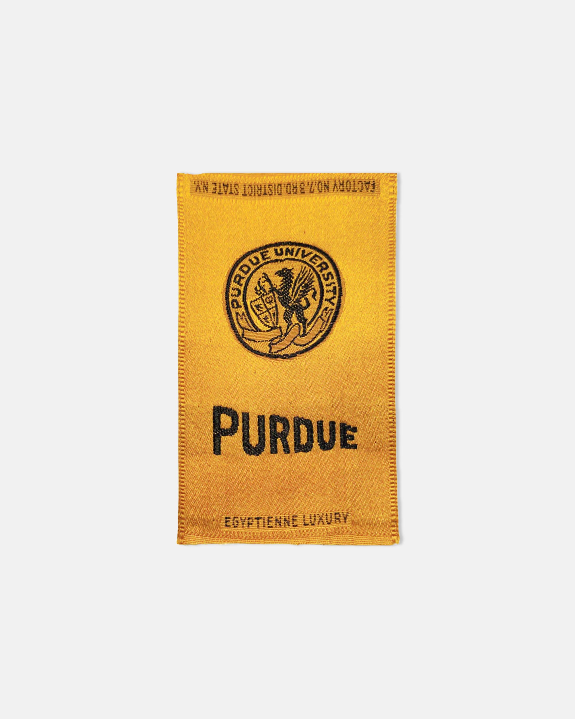 Purdue University Gold Silk Paperweight - Elegant Desk Accessory for Office, Home, or Gift Giving