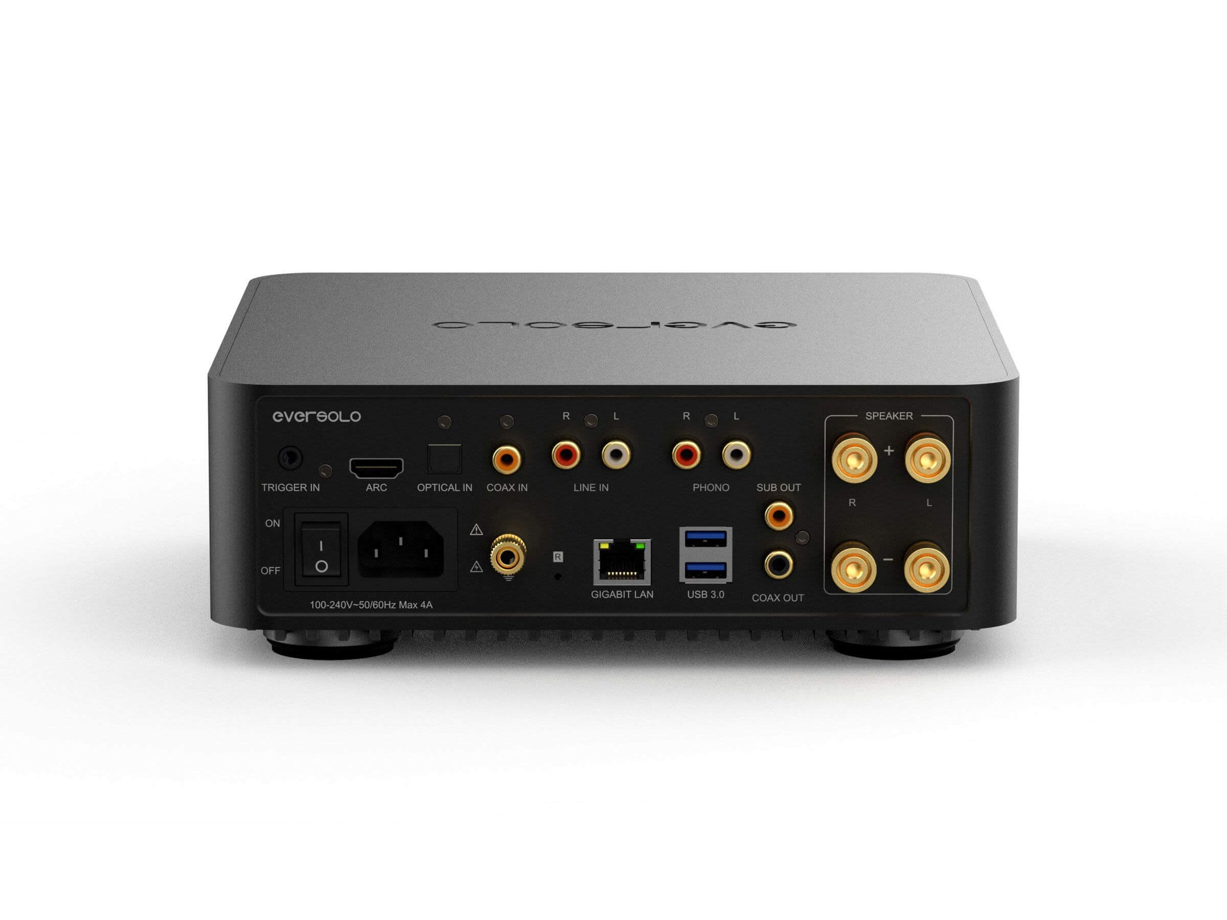 Eversolo Play Stereo Integrated Amplifier - High-Fidelity Audio for Home Theater & Music Listening