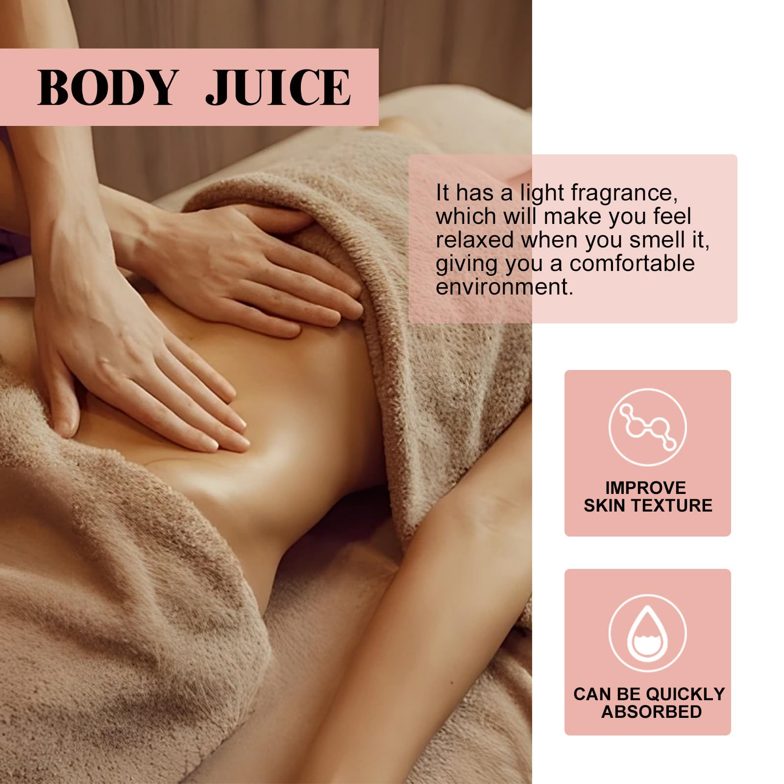 Strawberry Shortcake & Peach Scented Body Oil for Women - Hydrating & Moisturizing Skin Care with Cinnamon Bun Flavor - Perfect for Massage, Aromatherapy & Daily Skincare Routine