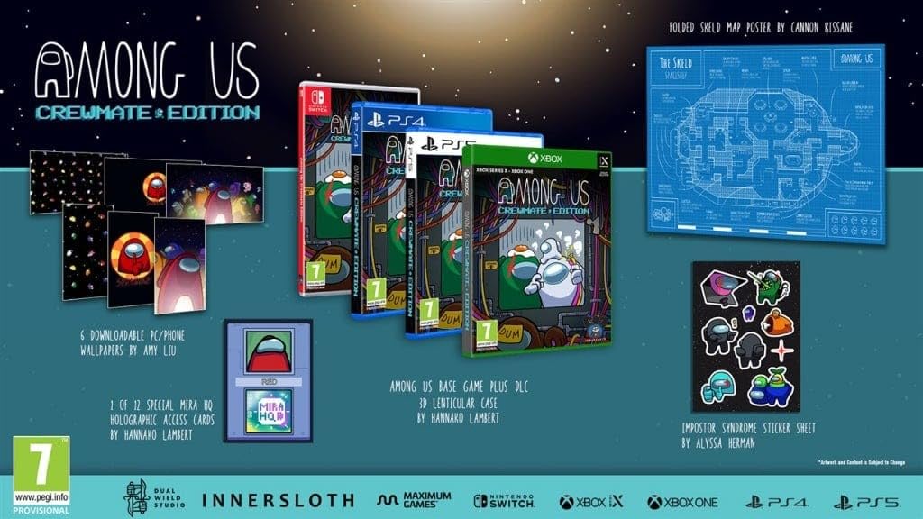 Among Us: Crewmate Edition for PS5 - Multiplayer Social Deduction Game - Perfect for Party Nights & Online Gaming with Friends