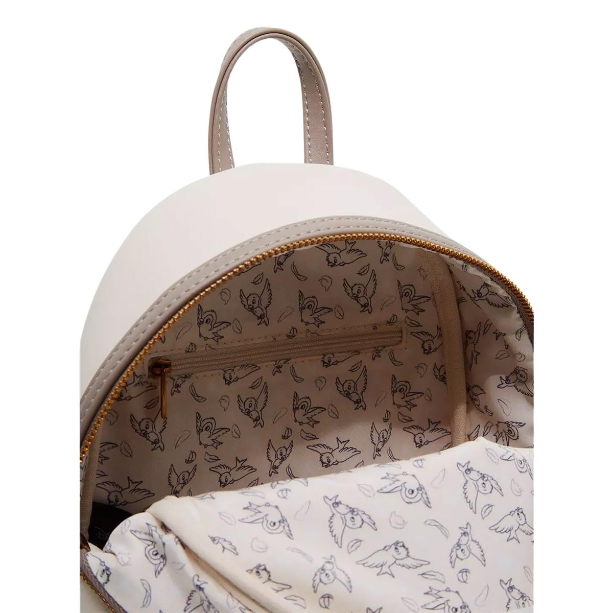 Disney Snow White and the Seven Dwarfs Loungefly Women's Backpack - Cute Bed Sleeping Design for Disney Fans, Cosplay & Theme Park Visits