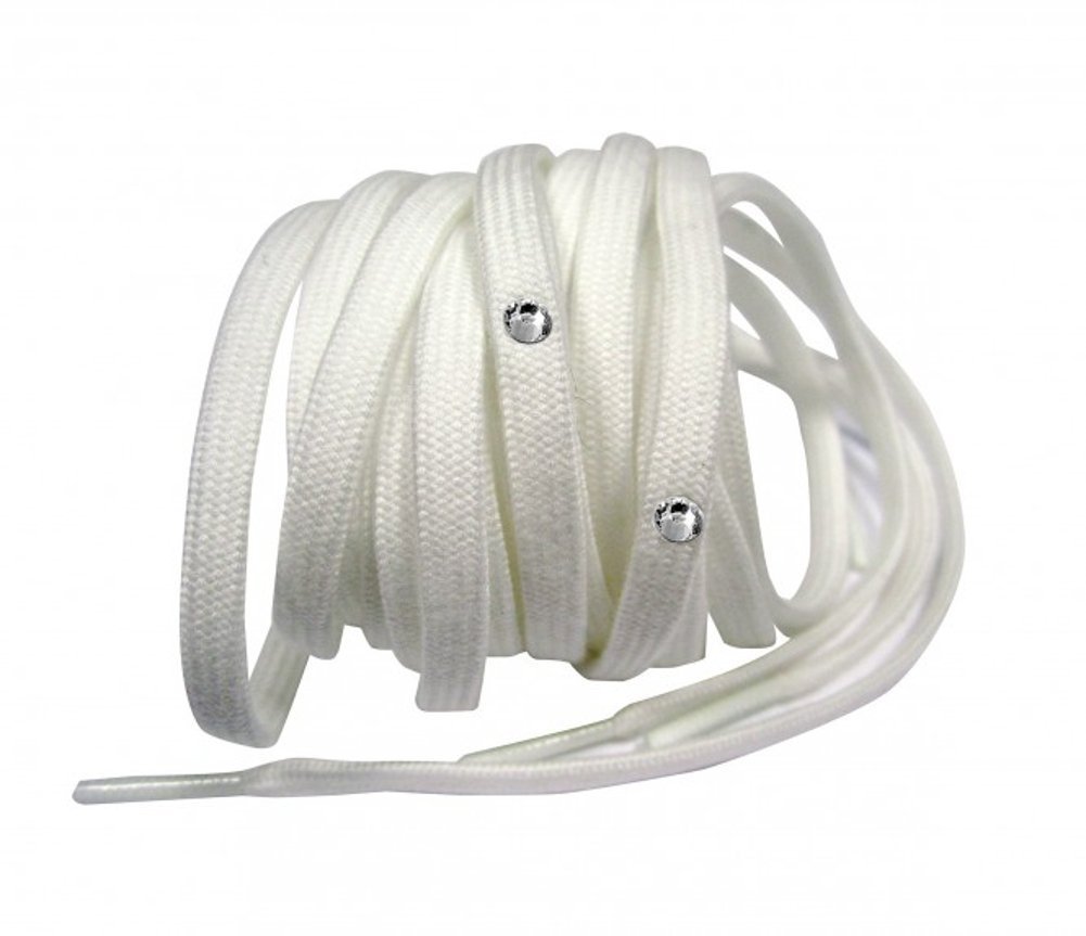 Edea Crystal Ice Skating Laces - Premium Figure Skating Shoe Laces for Comfort & Performance - Perfect for Competitive Skaters & Practice Sessions