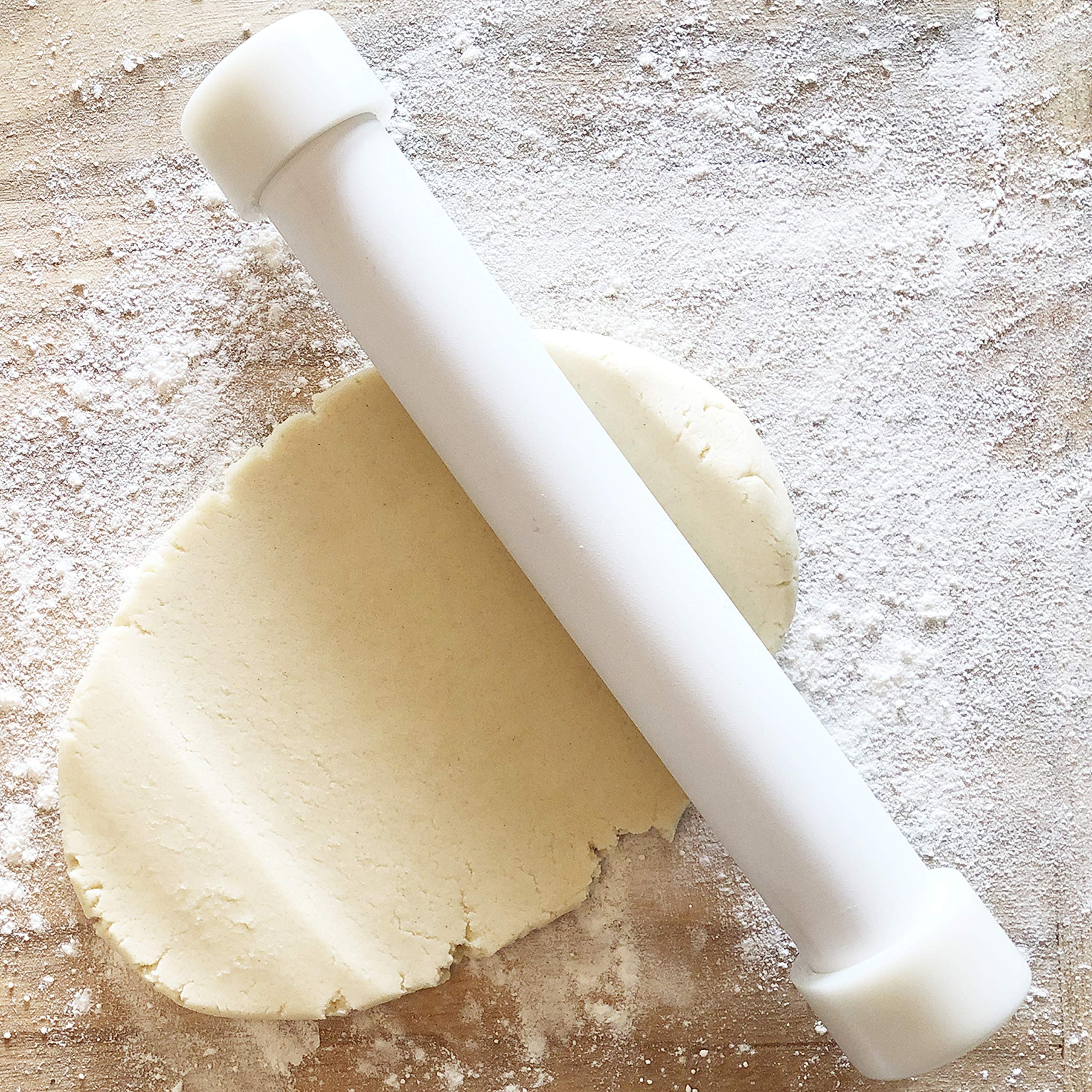 Hapinest Non-Stick Cookie Dough Rolling Pin - Perfect Baking Tool for Cookies, Pastries & Pie Crusts | Ideal for Holiday Baking, DIY Desserts & Kitchen Gifts