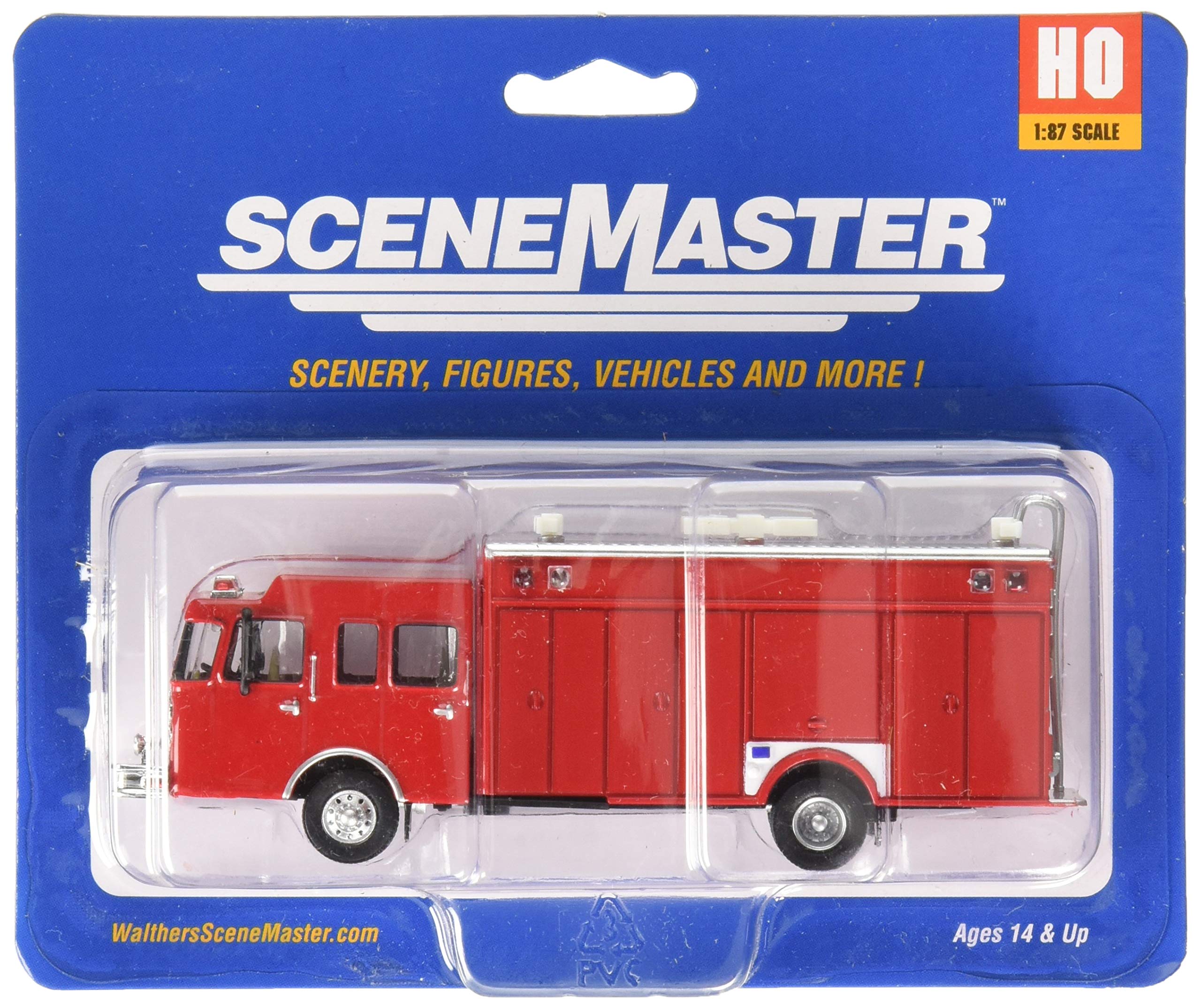 Hazmat Fire Truck - Emergency Response Vehicle for Hazardous Material Spills & Fire Rescue Operations