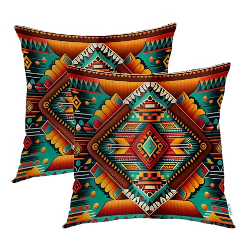 Aztec Colorful 3 Red3