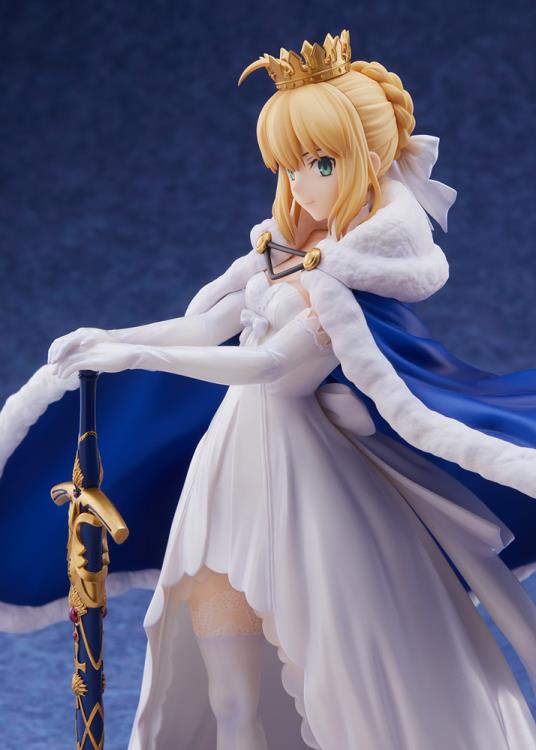 Aniplex 1/7 Scale Fate/Grand Order Saber Altria Pendragon Under the Same Sky Ver. Anime Figure - Collectible Statue for Display & Anime Fans Gift