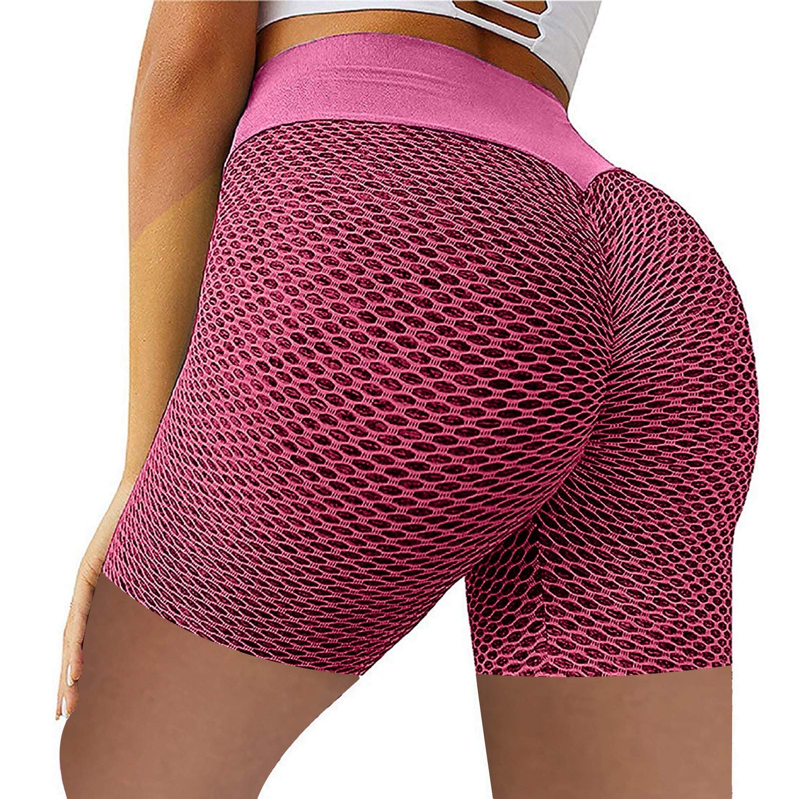 Women's High-Waisted Cropped Active Leggings - Stretchy Running Yoga Pants for Gym & Fitness Workouts - Perfect for Yoga, Pilates & Lounge Wear