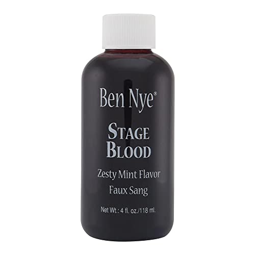 Stage Blood 4 oz - Professional Fake Blood for Halloween, Theater & Special Effects | Realistic Wound Makeup, Cosplay & SFX Use