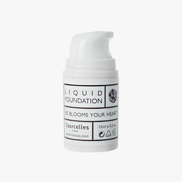Courcelles Liquid Foundation 15ml/30ml with Pump - 7 Natural Shades for Flawless Daily Makeup & Professional Looks