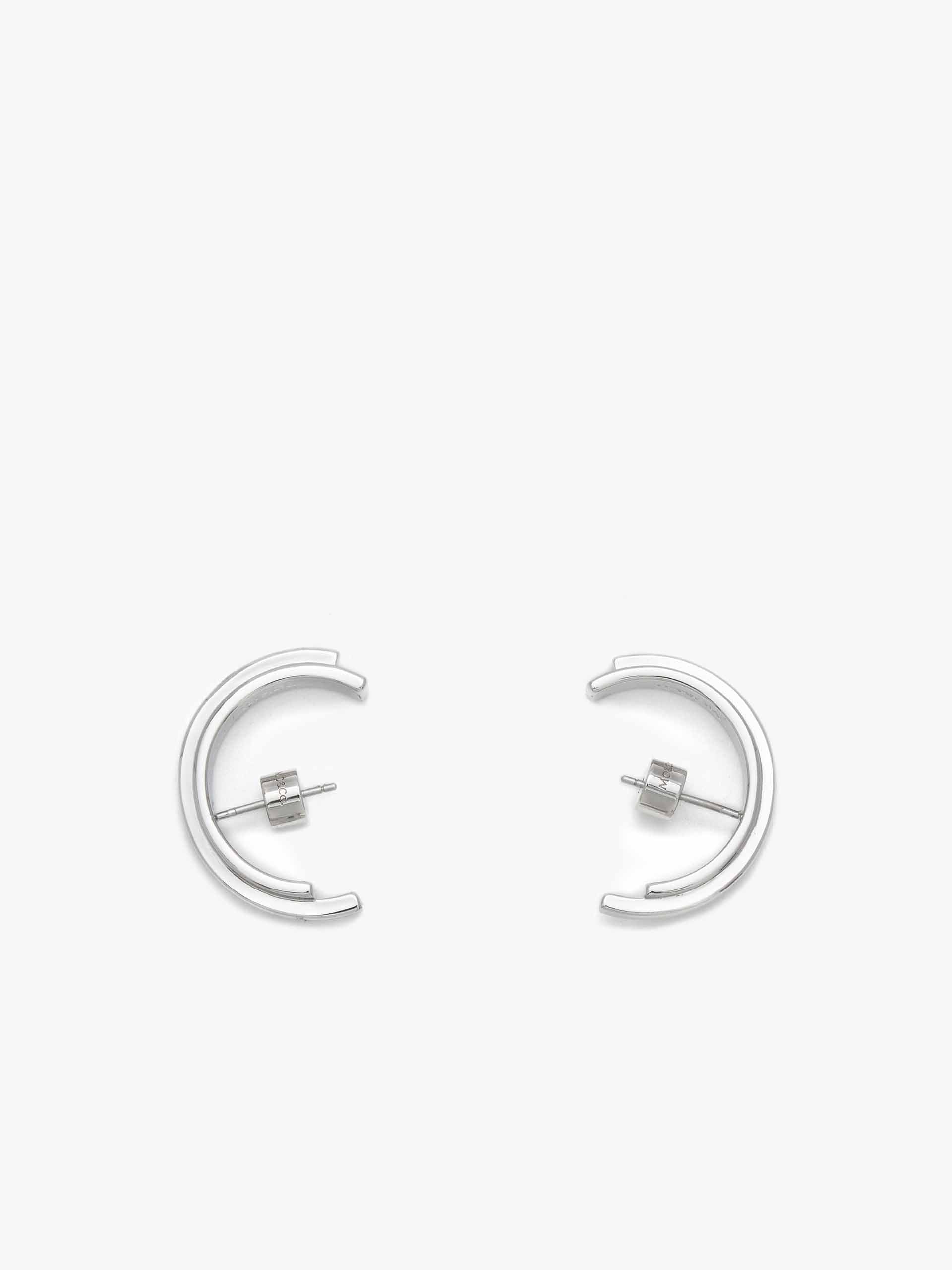 Stylish Curved Stud Metal Earrings for Women - Trendy Gold & Silver Hoop Earrings for Everyday Wear | Perfect for Parties, Work & Casual Outfits