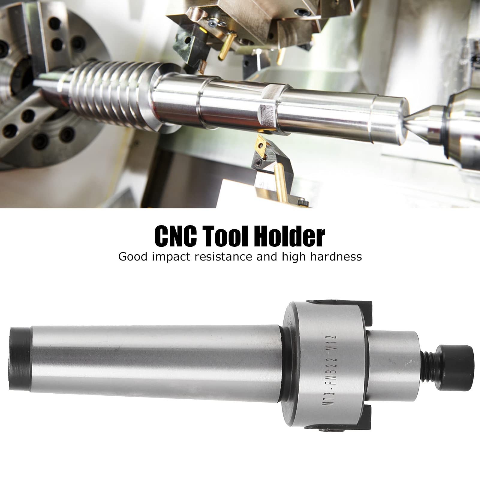 High Precision Milling Machine Tool Holder & Face Milling Cutter Bar - Industrial Grade CNC Milling Machine Hardware for Metalworking | Perfect for Workshop, Manufacturing & DIY Metal Fabrication