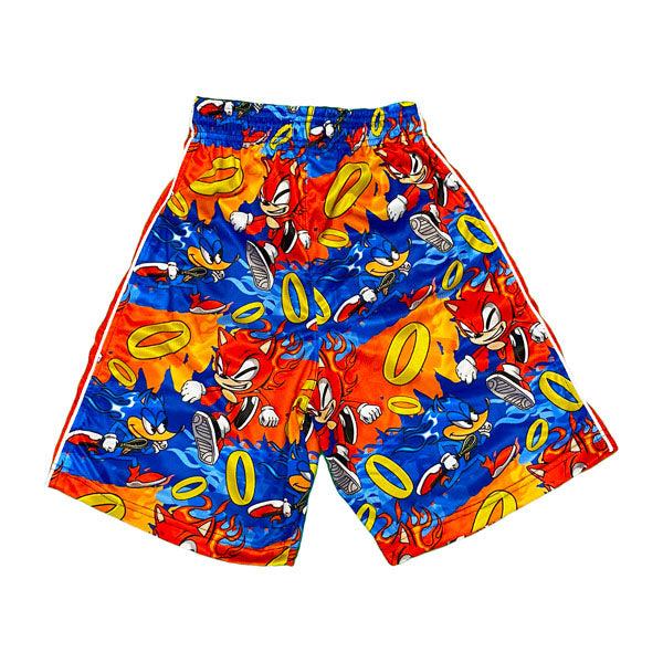 Boys Flamin' Flow Shorts - Trendy Athletic Running Shorts for Kids, Breathable Comfort & Stylish Design - Perfect for Sports, Gym, Playground & Summer Activities