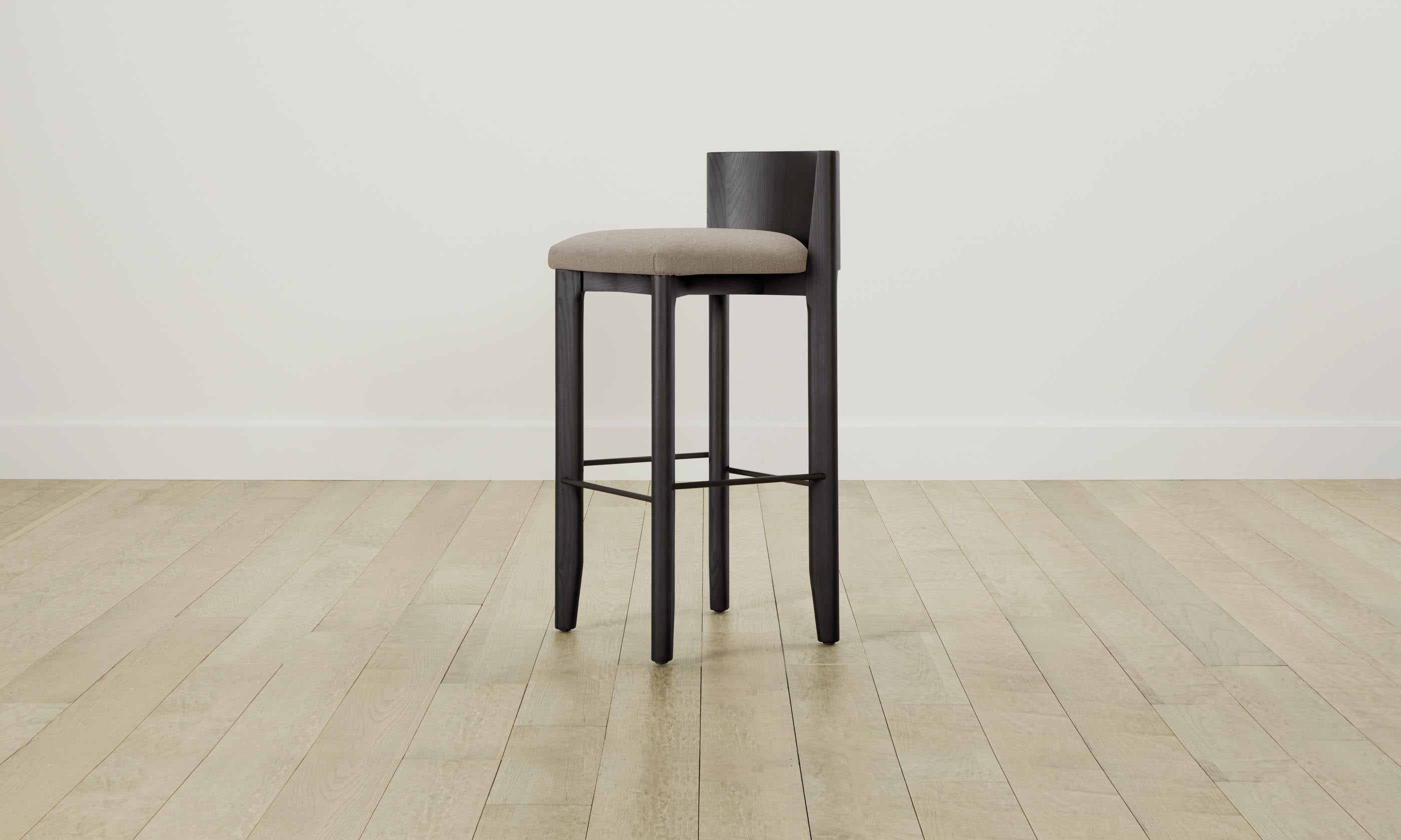 Premium Delancey Bar & Counter Stool with Performance Bouclé Upholstery - Modern Kitchen Island & Home Bar Seating for Dining & Entertaining