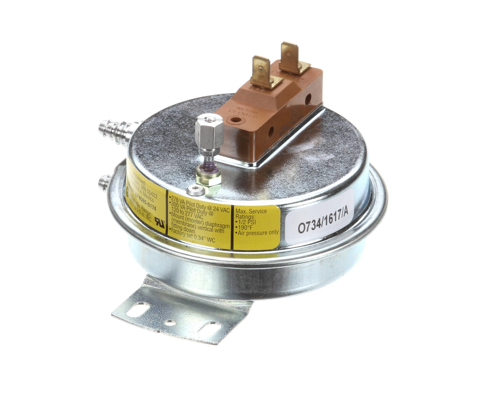Alto-Shaam 5014331 Calibrated Pressure Switch - 9