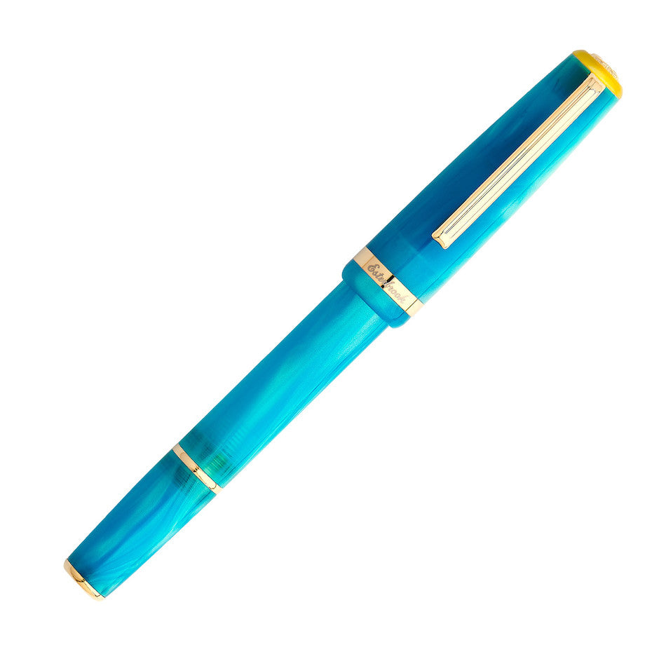 Esterbrook JR Pocket Fountain Pen - Blue Breeze | Compact Portable Writing Instrument for Journaling, Note Taking & Everyday Use