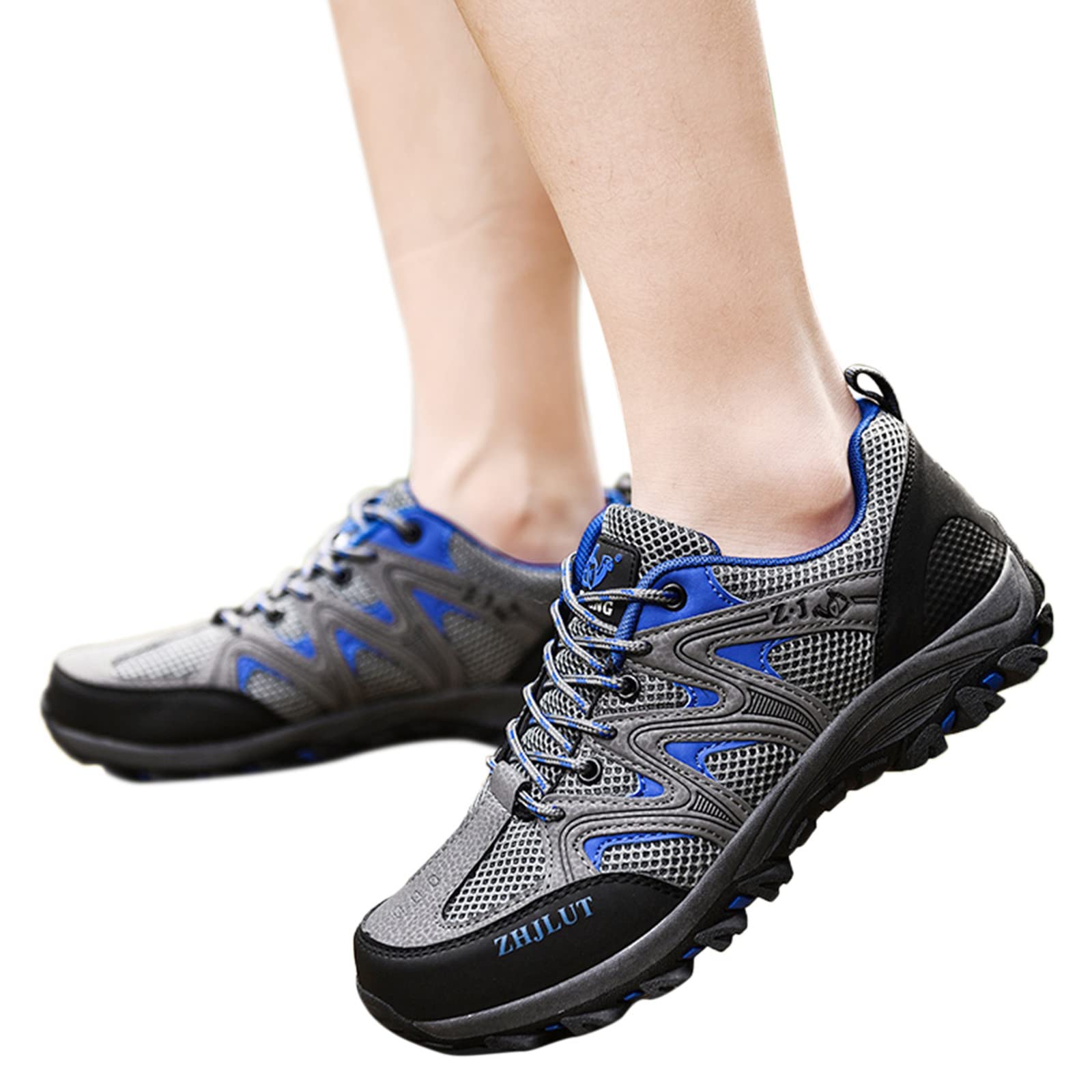 Viunychn Women's Trail Running Shoes - Non-Slip Waterproof Hiking Shoes for Outdoor Camping & Trekking | Lightweight Stable Sports Shoes for Walking, Running & Mountain Adventures