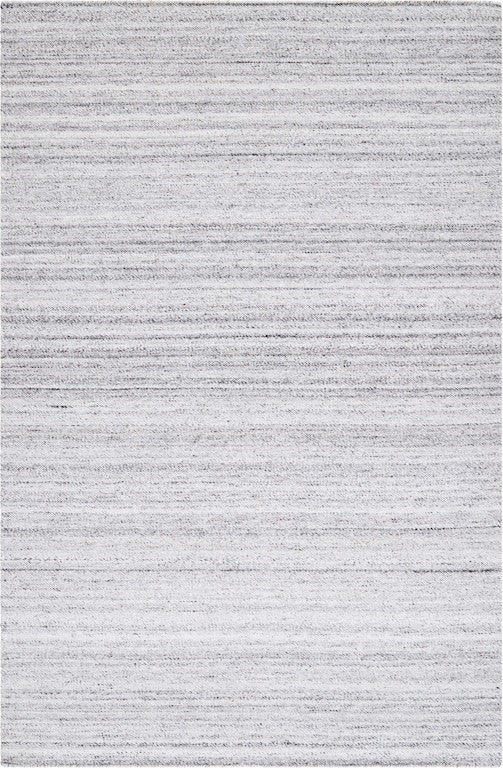 Verna Handwoven Gray and White 8' x 10' Area Rug - Soft Boho Chic Living Room Carpet for Home Decor