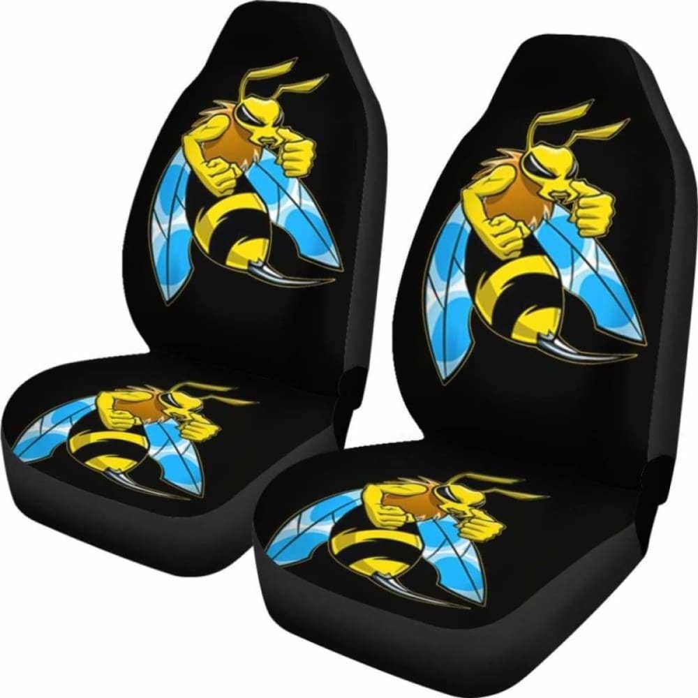 Bee Car Seat Covers for Cars, Trucks & SUVs - Universal Fit, Durable & Comfortable - Perfect for Road Trips, Commuting & Pet Protection