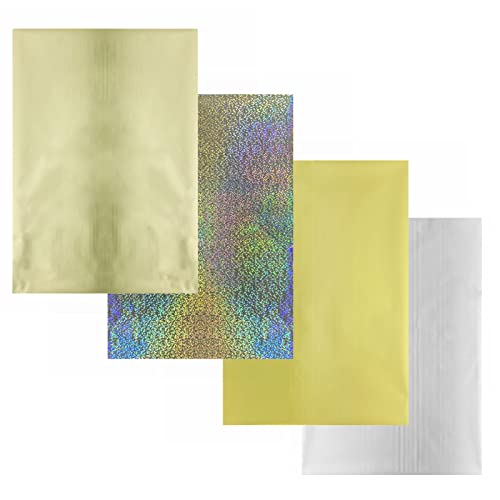 Light Gold+Champagne Gold+Silver Glitter+Silver