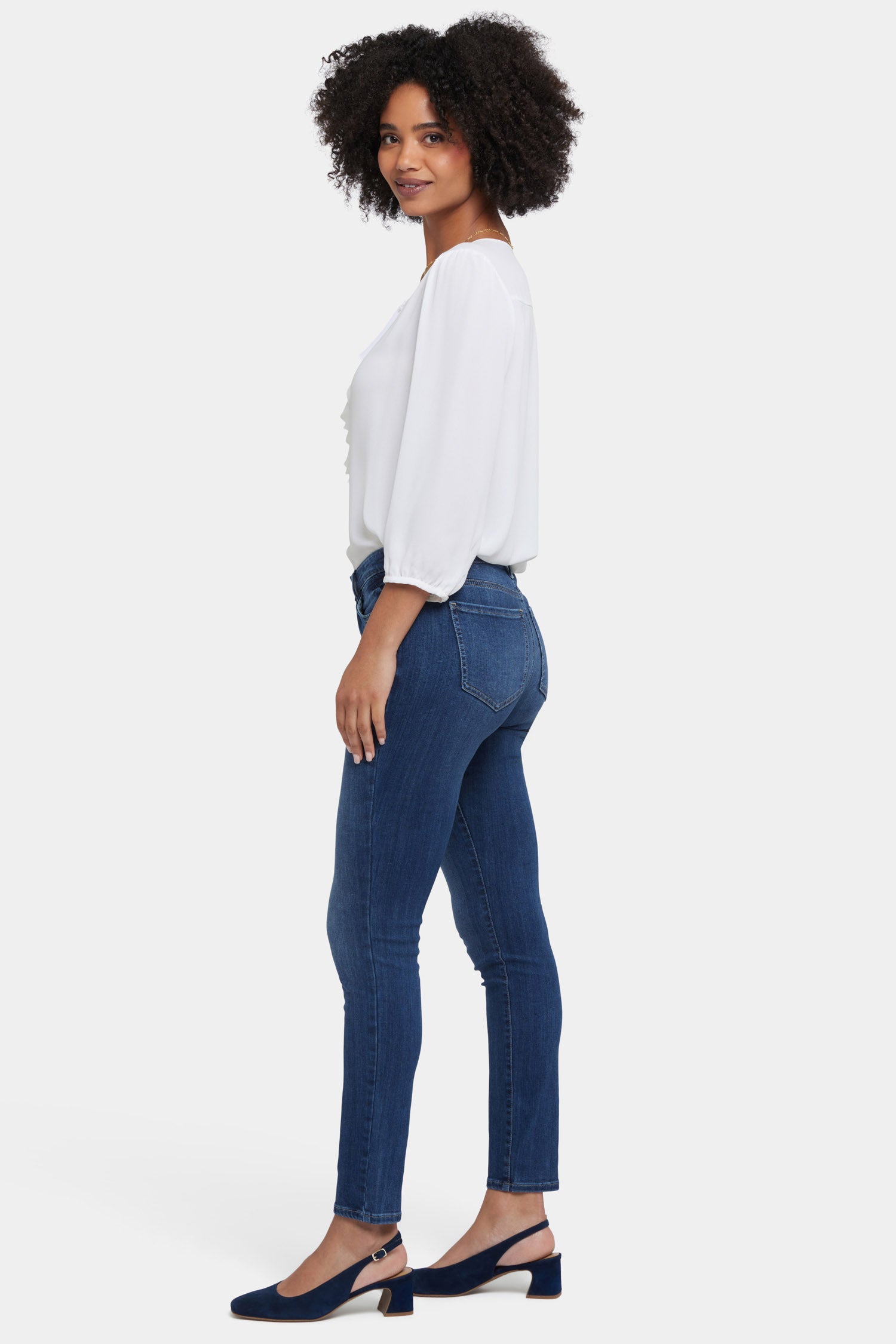 Ami Skinny Jeans for Women - High Waisted Stretch Denim Pants | Rio Rapids Wash | Perfect for Casual Outfits & Night Out